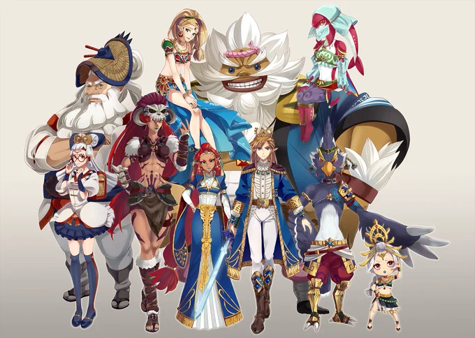 ブレスオブザワイルドで衣装チェンジ! 