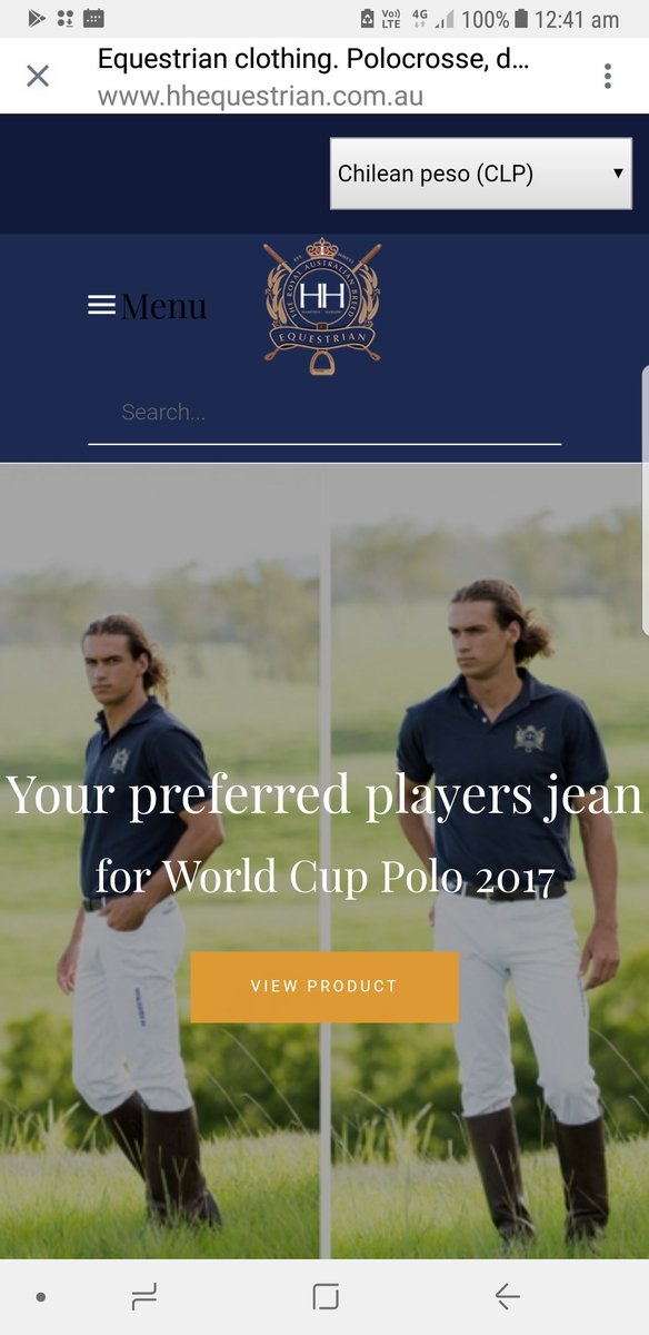 hhequestrianau's tweet photo. #chillie we can now ship to you!! #polo #polojeans https://t.co/6xkn9foot9