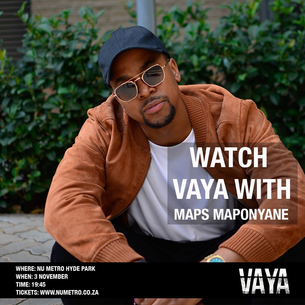 FreshFlieks's tweet photo. Watch #vayathemovie with @MapsMaponyane, in attendance at @numetro Hyde Park TOMORROW. Get your tickets at https://t.co/nCctmQYqel https://t.co/IBWooOknGc