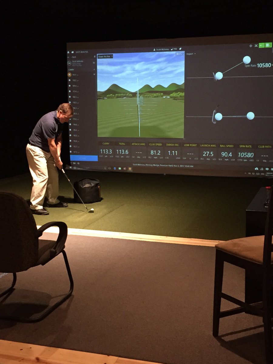 GolfersAcademy's tweet photo. With the rain and cold temps finally here we are full this morning with golfers using #trackmansimulators #nooffseason #indoorgolf ⛳️🏌🏼 https://t.co/VD9IY5rVJr