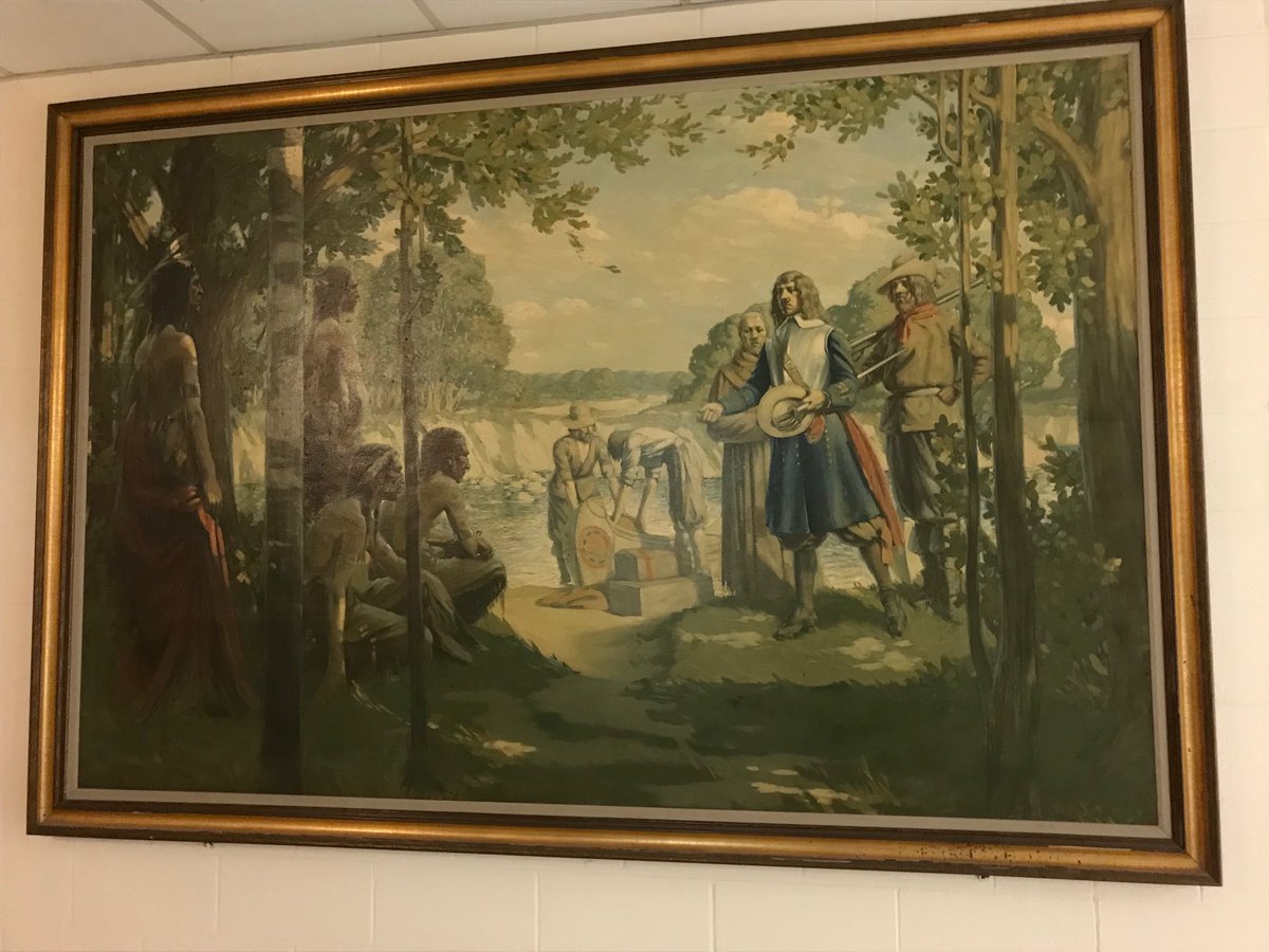 MFosmoe's tweet photo. Artwork in #Mishawaka City Hall @SBTribune #PrincessCity https://t.co/hilSV9NMKl