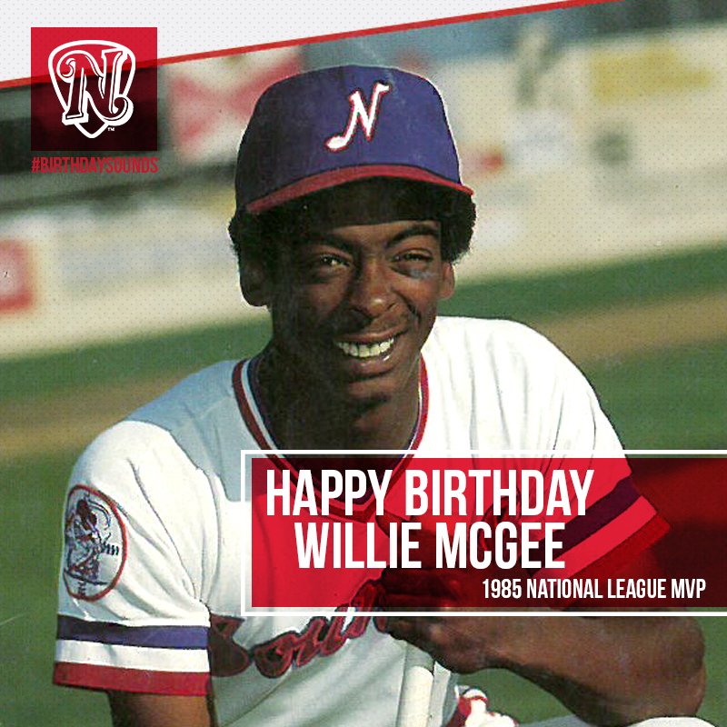 Happy and birthday to Willie McGee! 