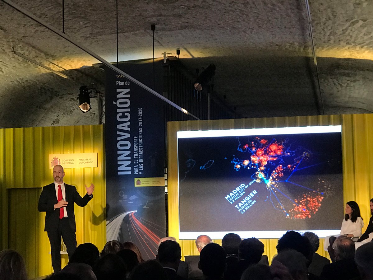 PrimeXbyFUE's tweet photo. Felices de hablar sobre nuestro proyecto de #VirginHyperloopOne en la presentación Plan de Innovación para el Transporte e Infraestructuras. https://t.co/XH7p3gvICS