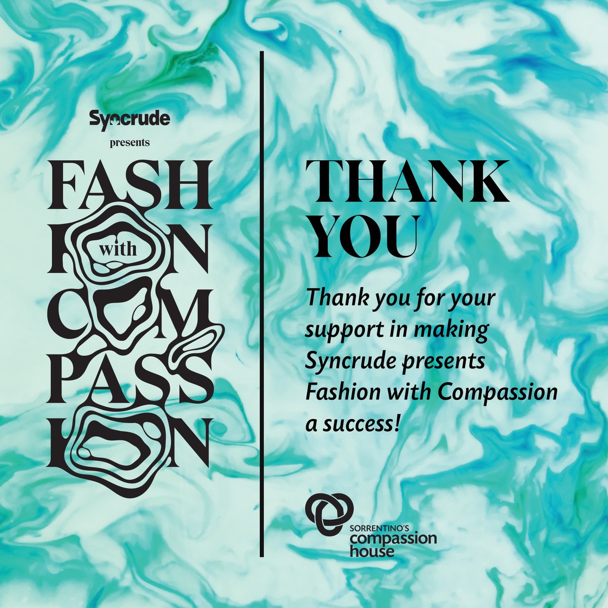 Cheers to the sponsors, donors, attendees and volunteers! You make a difference in the lives of women facing cancer. #yegevents #yegfwc