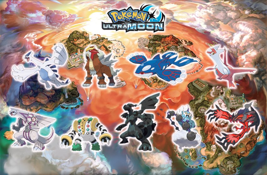 ALL 8 ULTRA BEAST FOR POKEMON MOON AND POKEMON SUN - 3DS Jogos