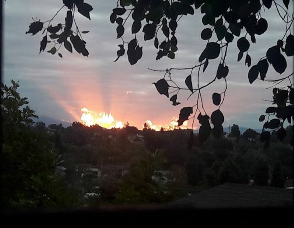 Good Morning from Fallbrook! #SanDiegoSunrises