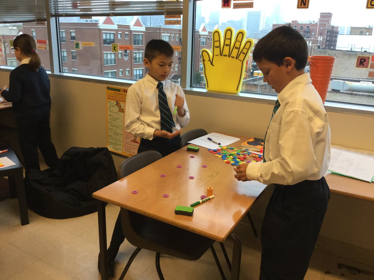 BISCLPYear5's tweet image. Each group has their own teacher to explain our practical strategies and question their students #practicalmath #fearlessfireflies