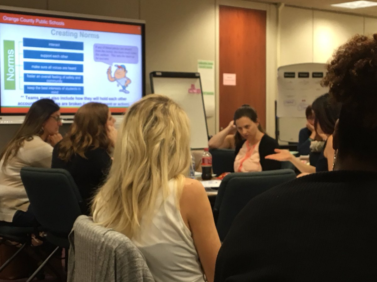 GlennaEWyatt's tweet photo. Amazing extension on DPLC learning around trust- how to create meaningful norms during #ocpsplc Essentials! https://t.co/2twQLiJuYI