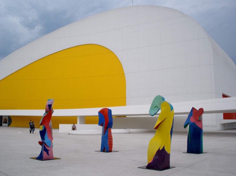 CottetBarcelona's tweet photo. ▶️Centro Cultural Internacional en #Avilés diseñado por el arquitecto #OscarNiemeyer. Única obra del arquitecto 🇧🇷en España📌 #art https://t.co/RKvKhiuHTd