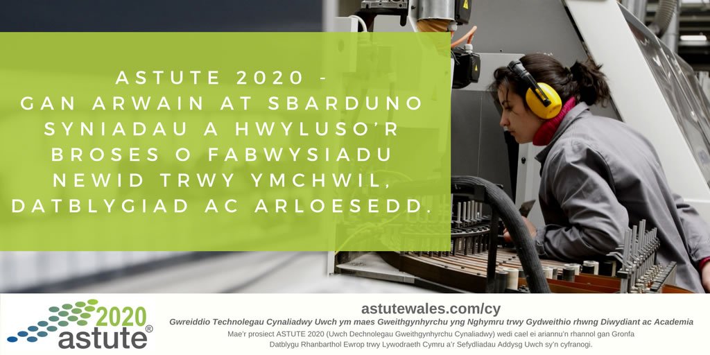 AstuteWales's tweet photo. Gall ASTUTE 2020 gefnogi cwmnïau gweithgynhyrchu yn #Gwynedd ar draws amrywiaeth o sectorau #aero #modurol #ynni https://t.co/UPnNl6TNsm https://t.co/otT1yNFaka