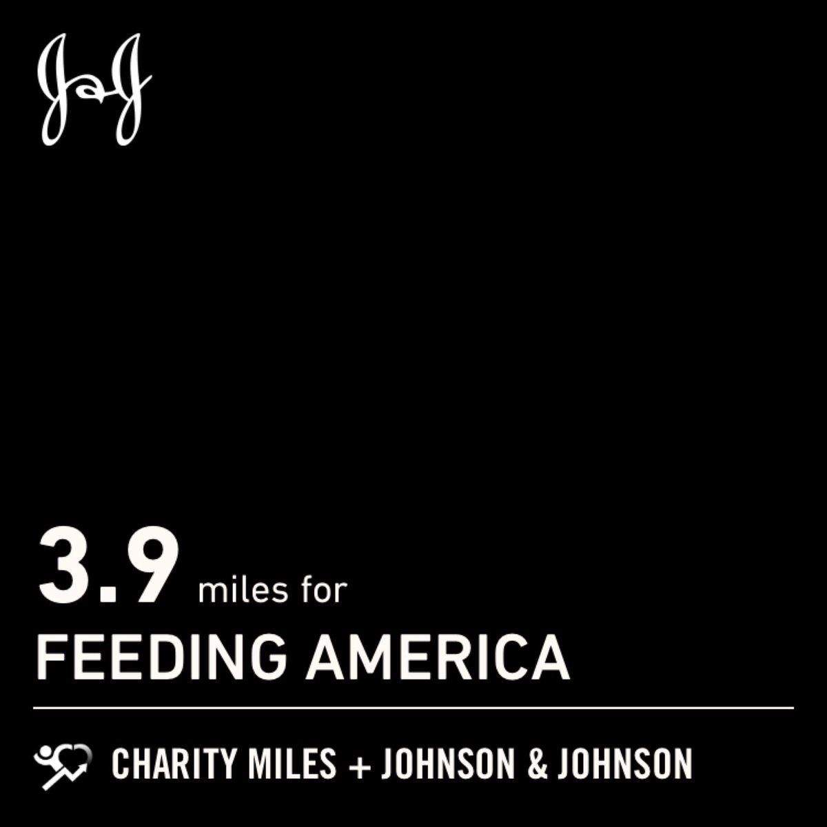 SCMocio's tweet photo. 3.9 @CharityMiles for @FeedingAmerica. Thx 2 #JNJ &amp; @DonateAPhoto. https://t.co/hP0K3gkAeZ