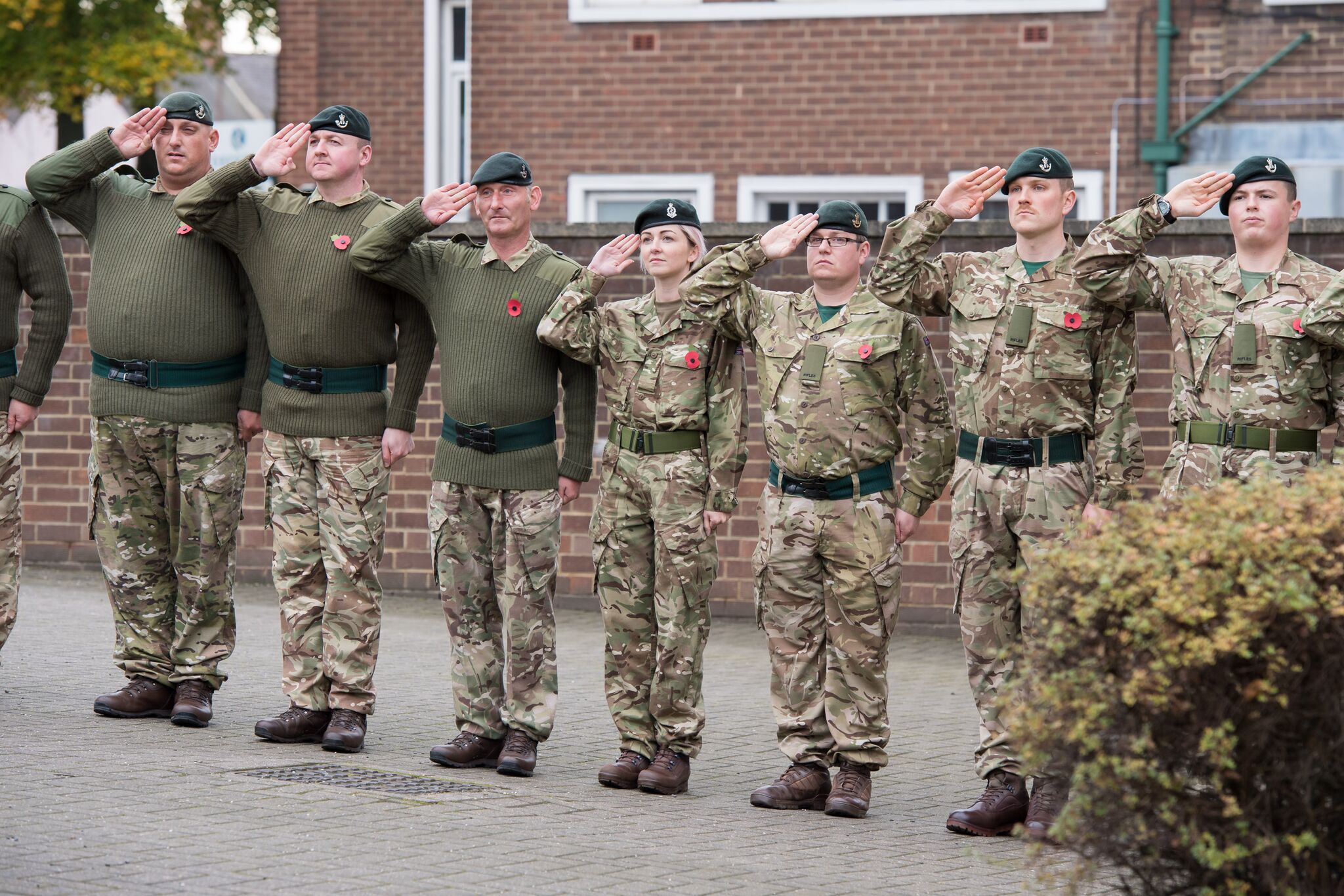 British clearance army jumper