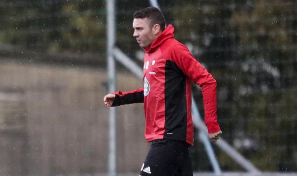 DudasFootball's tweet photo. #Celta: Aspas ha dado este jueves el susto en el entrenamiento del Celta al tener que retirarse durante unos minutos tras sufrir un pisotón https://t.co/sczrvArD82