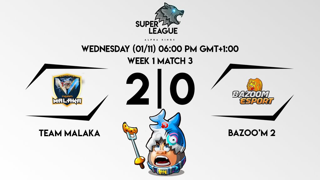 AKSuperLeague's tweet photo. Yesterday @teammalaka_ won 2-0 vs @BazooM_eSport ! Gg all

#AKSuperLeague https://t.co/HwgCRj8Bui