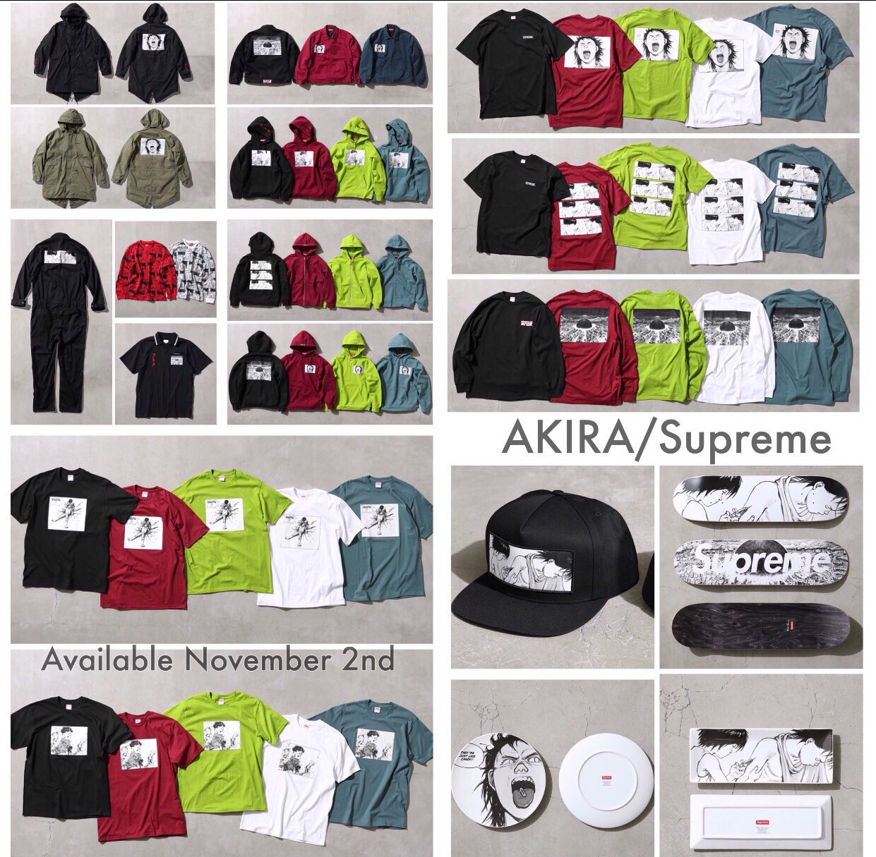Zanthiago on X Supreme x Akira 2017 Fall Collection supreme supremexakira https t 8dhRRH9BPL X