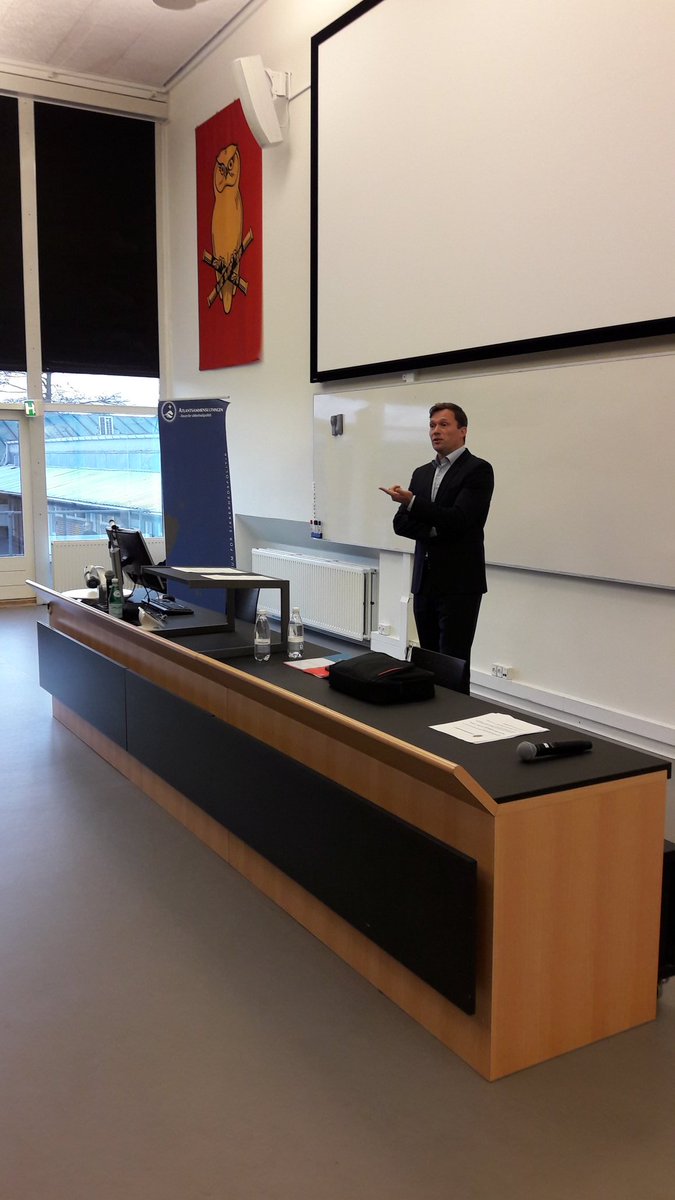 AtlantDK's tweet photo. Ambassadør Lars Gert Lose holder tale om, hvor den amerikanske administration er på vej hen og, hvad det betyder for Danmark #dkpol #dkforsvar #sikpol #atlantdk https://t.co/WBmUCwON9K