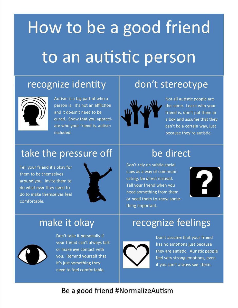 JVokes_'s tweet photo. as part of a social action project for class, weโre looking to start a small campaign to #NormalizeAutism please like and retweet! https://t.co/THNmhgyXq2