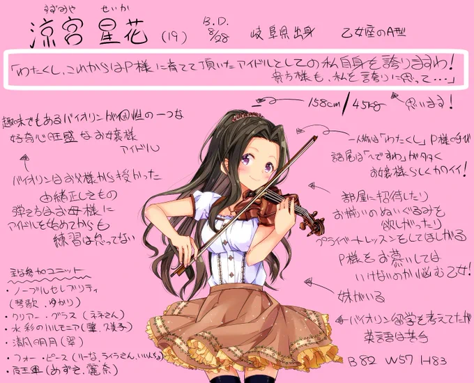 星花さん2ヶ月以上遅れちゃったけど完成
来年リベンジしたい!
#アイマスアイドル簡単紹介 