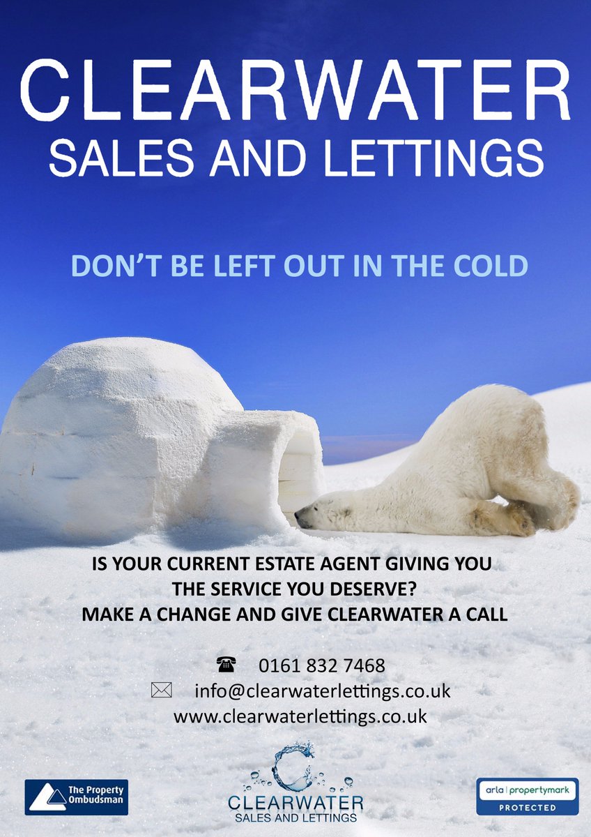 info_lettings's tweet photo. Looking for an agent that puts you first call Clearwater Sales and Lettings today 01618347468 https://t.co/X7IL4K0WOh