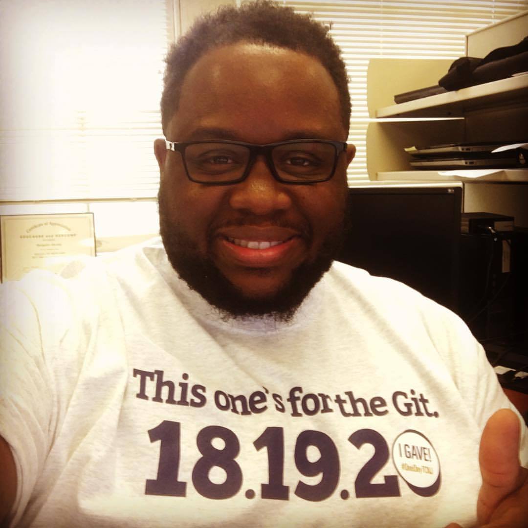 benjaminakumaTM's tweet photo. I honor my College President by giving back to my alma mater in her name on this “Day of Giving” #OneDayTCNJ #TCNJPride #RoarMore #TheGit https://t.co/s5yBc0vs3S