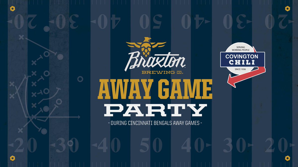 #WhoDey say gonna eat the coneys?! Free <a href="/CovingtonChili/">Covington Chili</a> coneys during the Bengals game this Sunday! bit.ly/2ltdpES