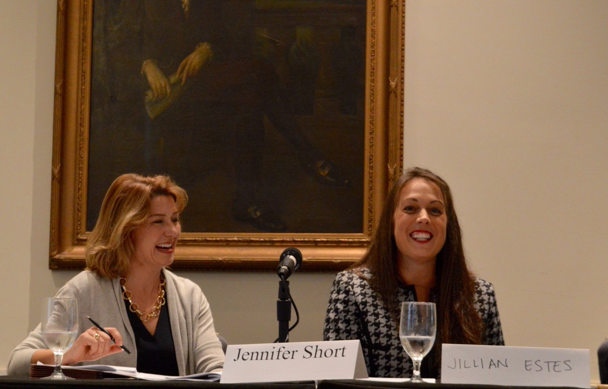 TAFCoalition's tweet photo. Jennifer Short (@USAO_DC Assistant U.S. Attorney) and Attorney Jillian Estes discuss evolving ethics issues at #TAF2017. https://t.co/KJKWQv5XrP