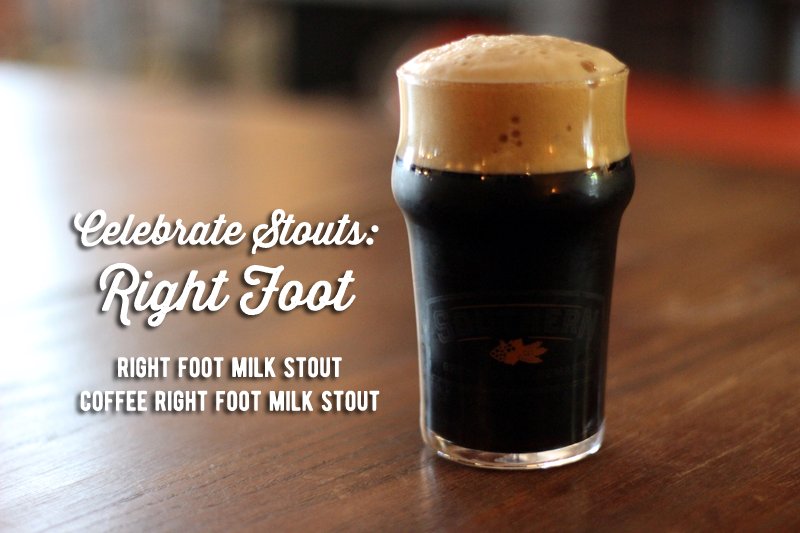Right Foot Milk Stout &amp; Coffee Right Foot Milk Stout #ontapnow