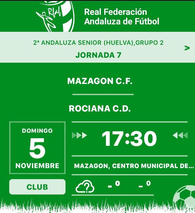 CF MAZAGÓN tweet media