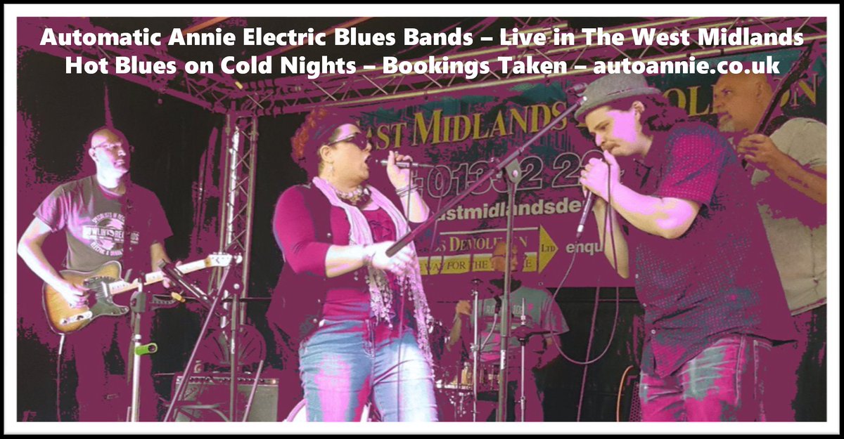 automatic_annie's tweet photo. Automatic Annie Electric Blues Band - https://t.co/Nmo6CoIfT3
GIGING THE FESTIVE SEASON IN SHREWSBURY .... MORE INFO TO FOLLOW..... https://t.co/1lFkbBNfPH