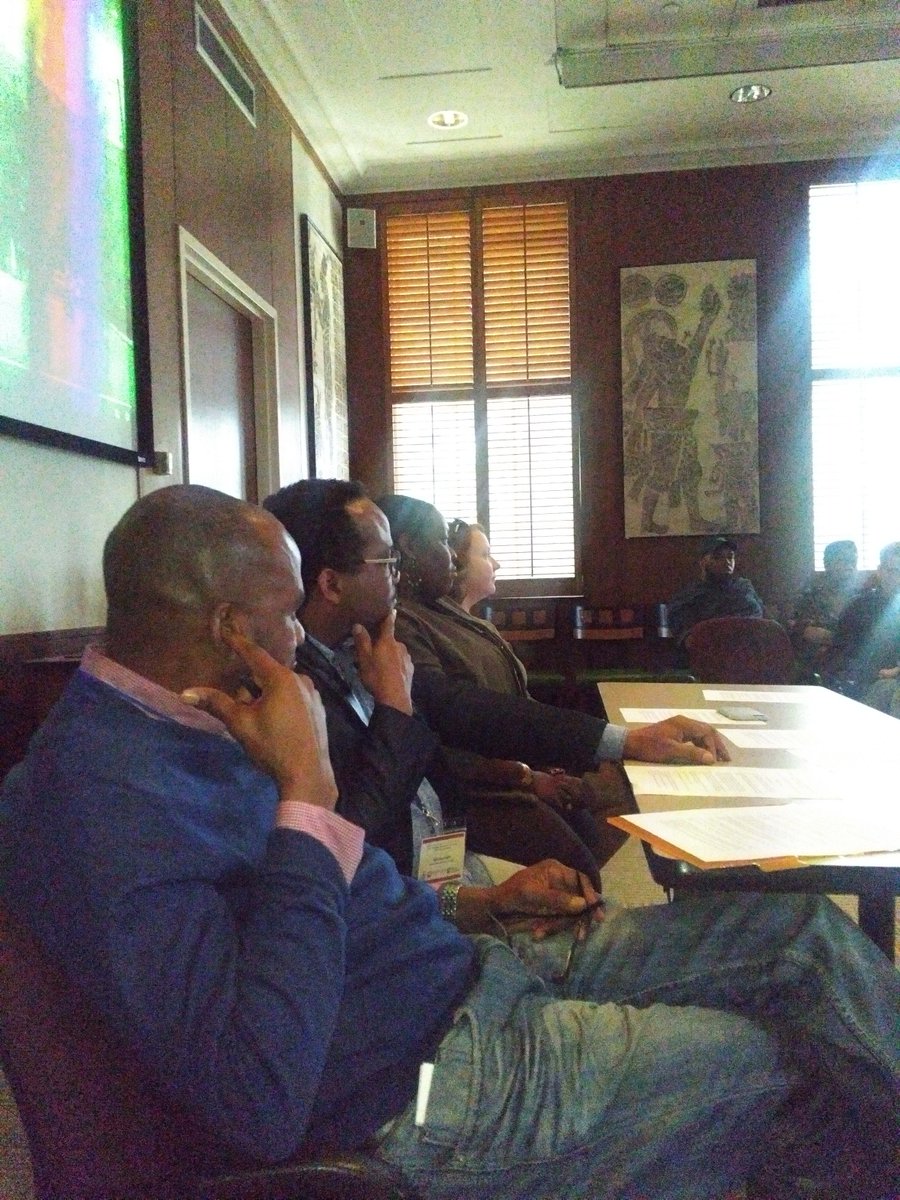 LauraAdderley's tweet photo. "How do you capture hope in photography? How do you write about resilience?" Shearon Roberts "Haitian Studies in US Roundtable" #HSA2017 https://t.co/h676cdIGQg