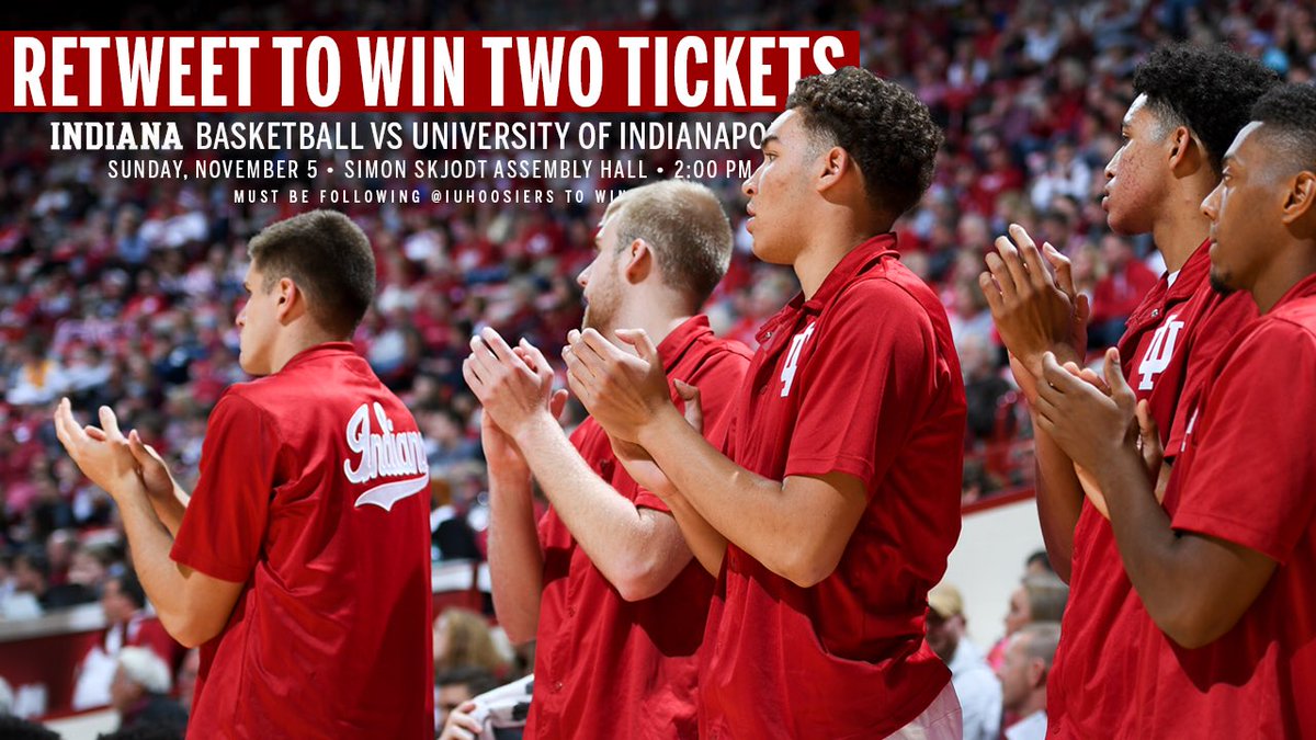 Want to join #IUBB on Sunday? 

⬇️🏀🎫