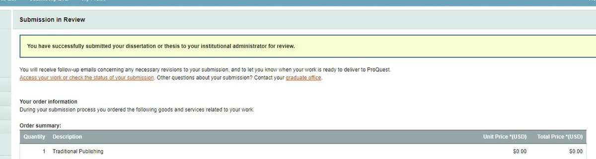 SamanthaLNania's tweet image. The deed is done! Just submitting my thesis for review #FirstDeposit #Dissertation #DissertationSubmission #GradLife #PhDThesis #PhDLife