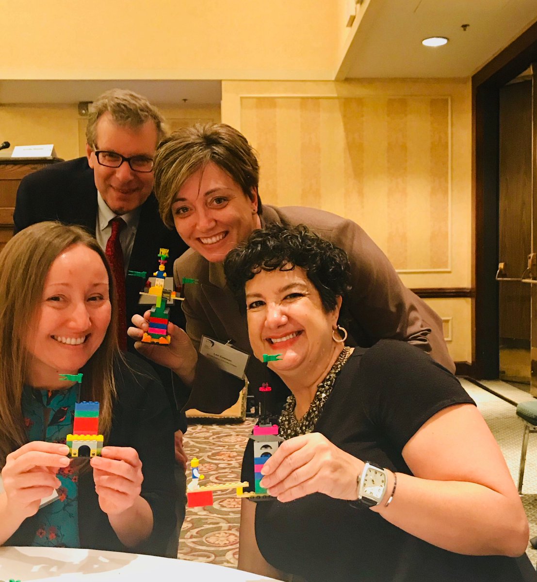 SOAR_News's tweet photo. Playing with LEGO at the #Soar2017 closing plenary https://t.co/cvW6qIrVWQ