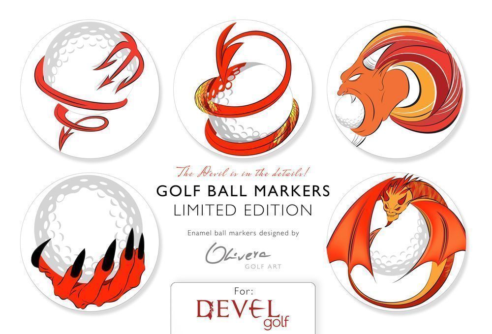 Limited edition #Golf Ball #Marker by <a href="/oliveracejovic/">Olivera Cejovic</a> and @develgolf
The devil is in the details 😈
buff.ly/2lsDe85