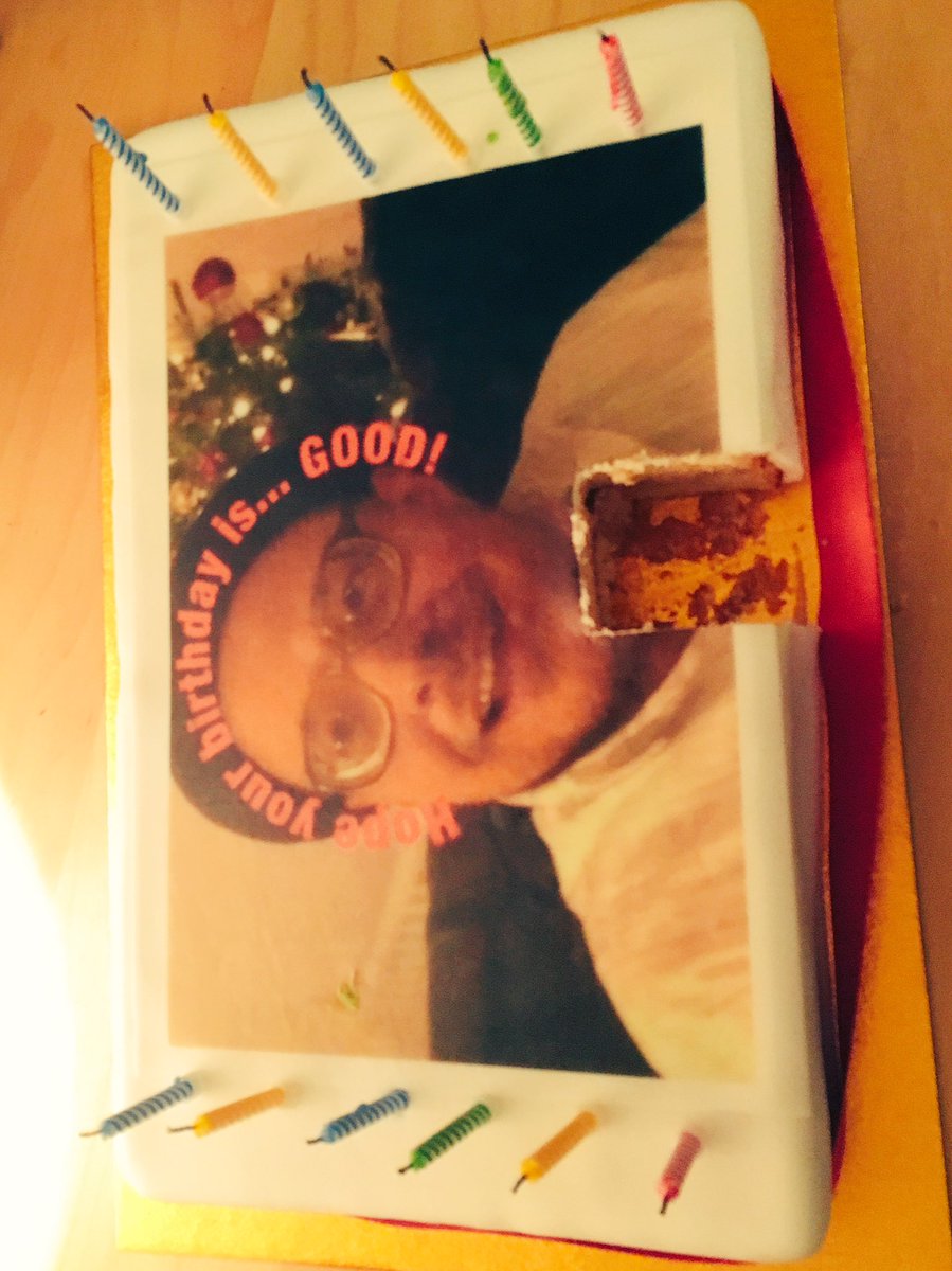 yaldakesh's tweet photo. My @NateRichert 25th birthday cake - everyone wants a piece of the kinkle #lickedyourface https://t.co/YJBvU7xFzY