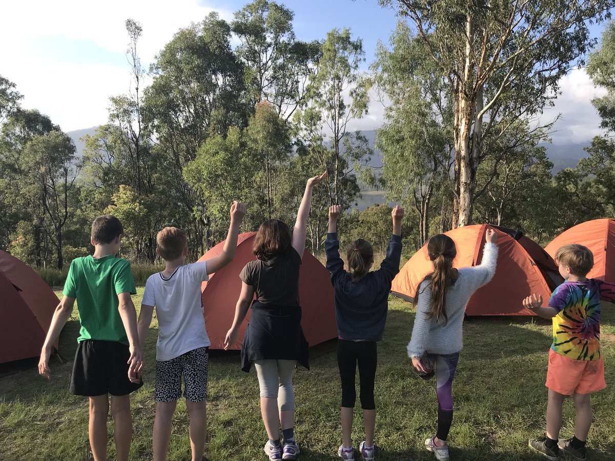 SamfordSS's tweet image. Up at sunrise at the camp out.