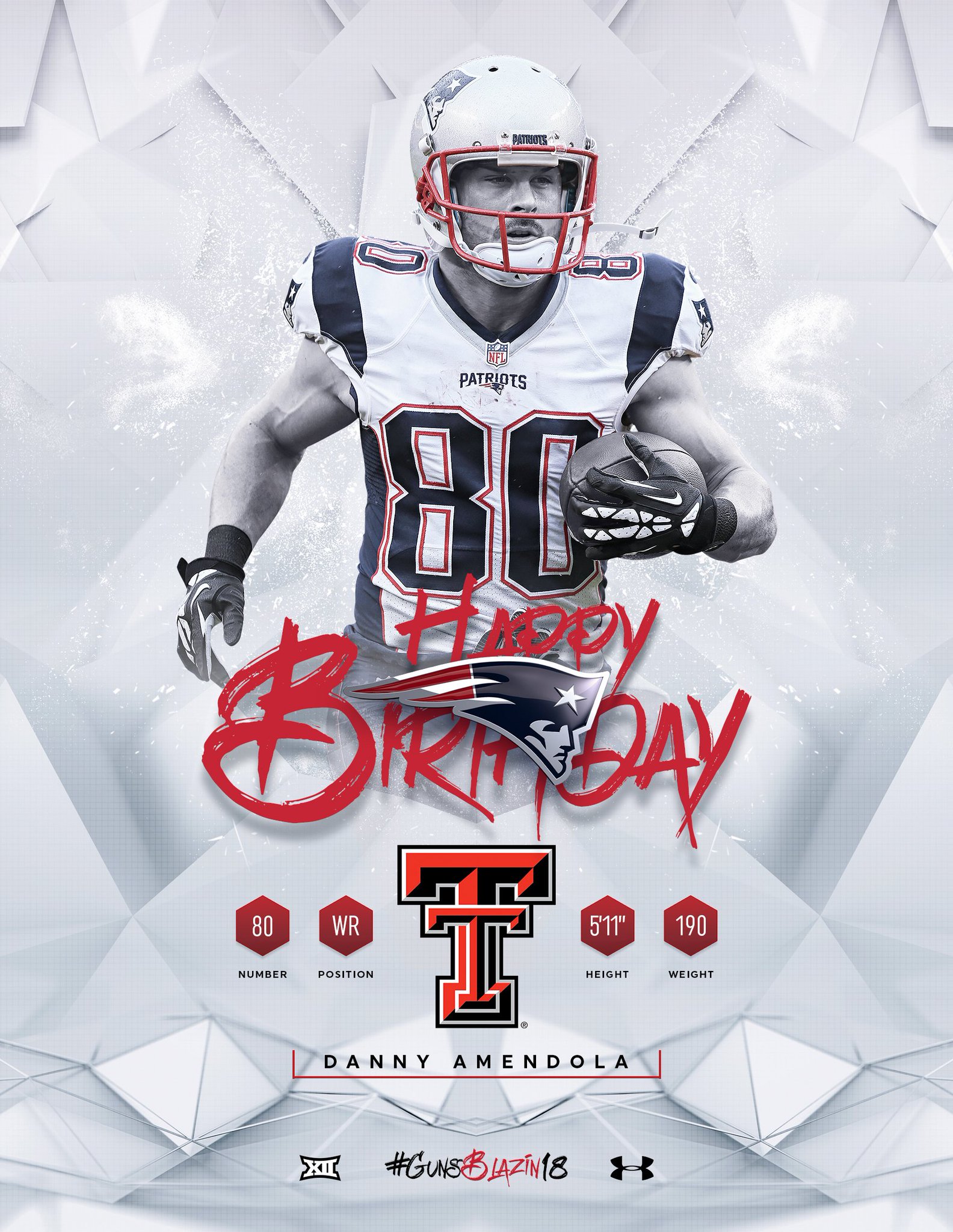 Happy Birthday, Danny Amendola! 