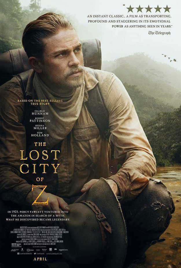 SusanaCSantana's tweet photo. Nueva reseña en #CLyA #ZLaCiudadPerdida con #CharlieHunnam y #RobertPattinson https://t.co/I6DXmVy26c https://t.co/p7ZqD1fvd9
