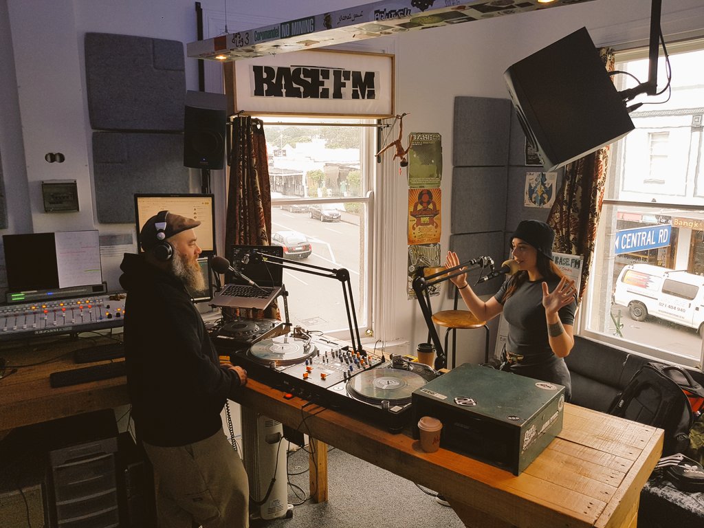 BaseFM's tweet photo. .@_BaileyWiley_ talking about her new single & video 'Lady' + her upcoming US gig as part of 30 Days in Chicago @RedBullNZ #BaseBreakfast https://t.co/zdSBX5cOs2
