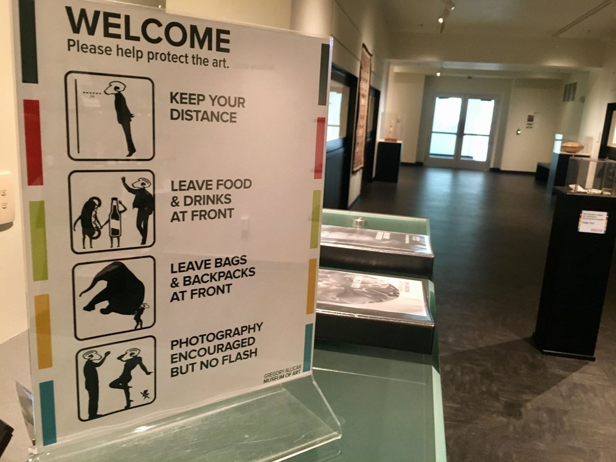 CSUartmuseum's tweet photo. Please help protect the Art at Gregory Allicar Museum of Art @csuartmuseum #GAMAtheRAM #csuartmuseum https://t.co/7TqSOL4ORw