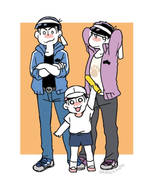 偶数松親子パロ 秋の運動会編その1(カラ一&amp;おそチョロ+末松幼児化 下にツリーで続きます) 