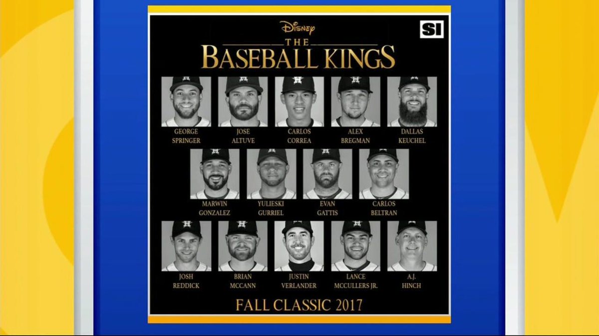 abc13houston's tweet photo. .@SInow say the new #BaseballKings of @mlb, the @astros, will repeat next year | Do you agree? https://t.co/WVUH99dvkG https://t.co/6viLZA3ALr
