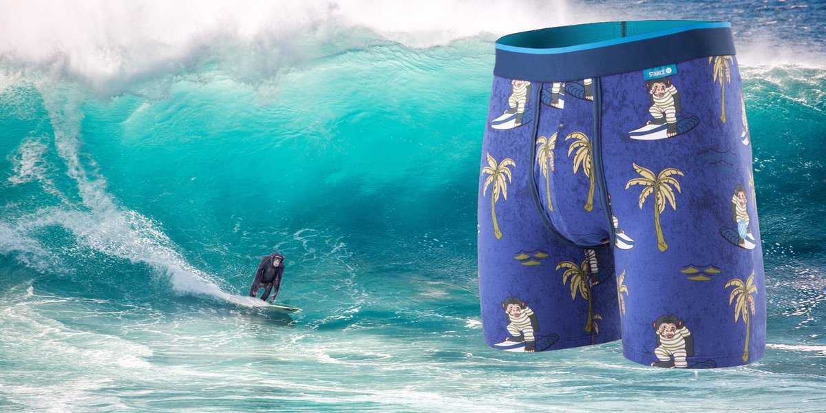 hardcloud's tweet photo. 🏄‍♂️🐒 - We ❤️ the Surfing Monkey underwear from Stance. Check it out : https://t.co/z631omDBBk
#stance #hardcloud https://t.co/P3RVJliaLl