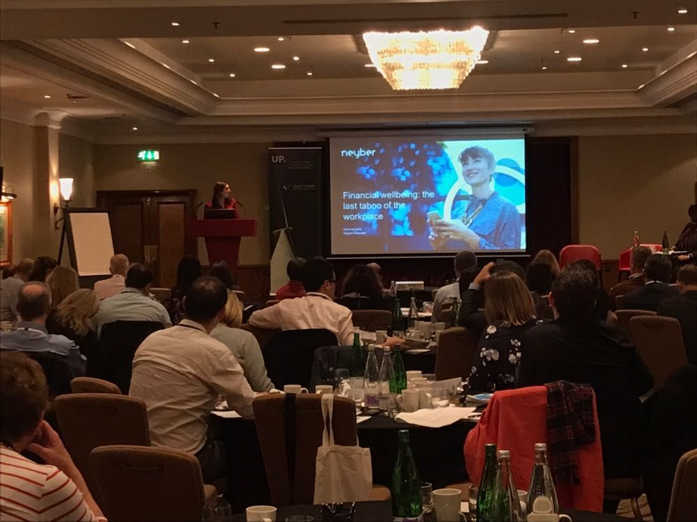 Great hearing <a href="/monica_kalia/">Monica Kalia</a>'s insights from #DNA2017 &amp; the steps employers can take to begin their #FinancialWellbeing journey #Ereward2017