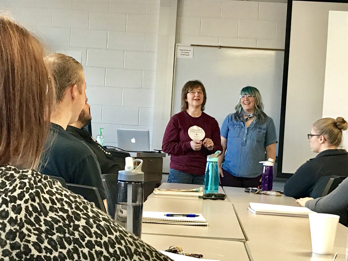 pittstate's tweet photo. Thanks to @SignetCoffee for sharing business &amp; social media expertise w/our CIS students today — and gift cards! #CommunityConnections ☕️ 🦍 https://t.co/mF6GlysPfa