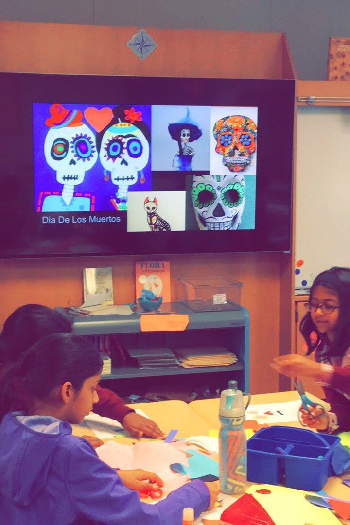 NerheimAES's tweet photo. Feliz Dia de los Muertos! #4thgrade @AESowls https://t.co/kGVjaU140d