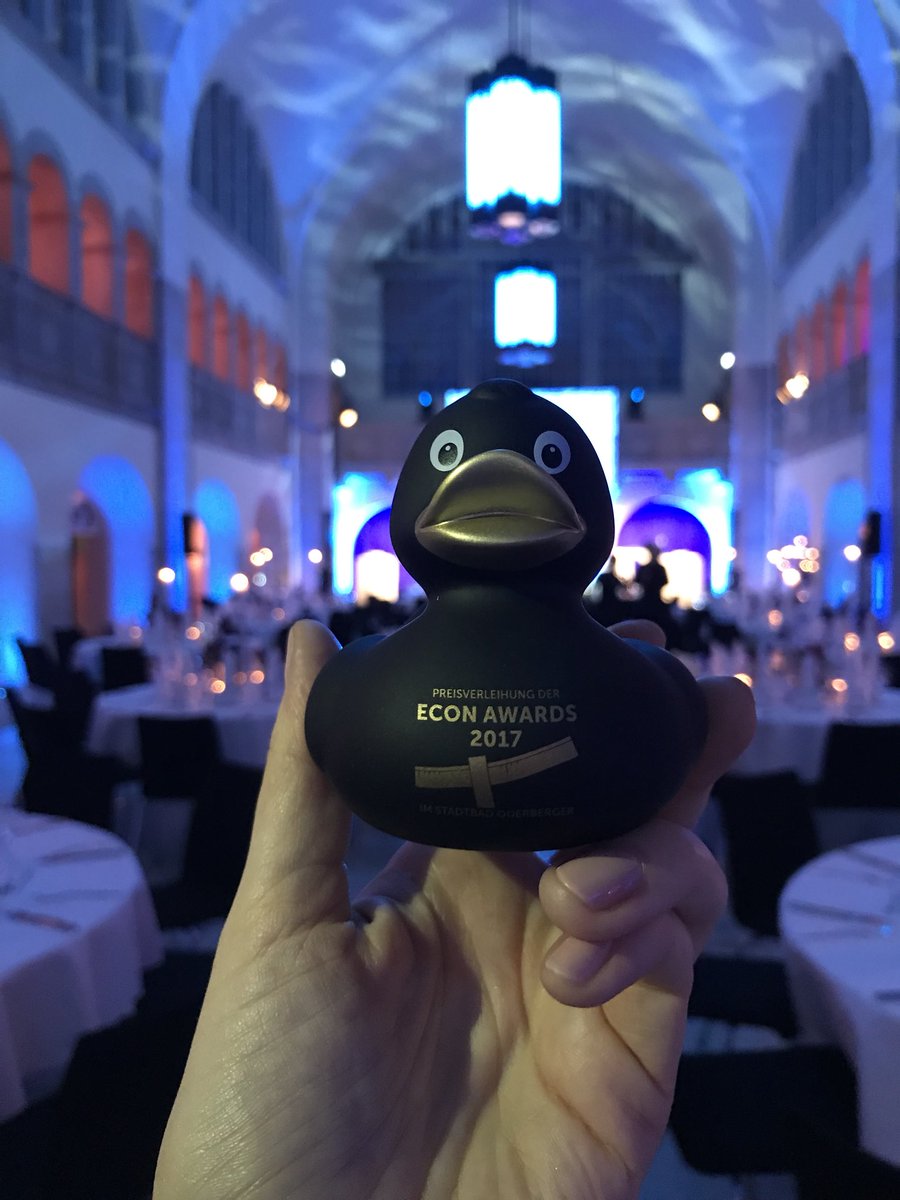 Die letzten Vorbereitungen laufen #econawards 🏆