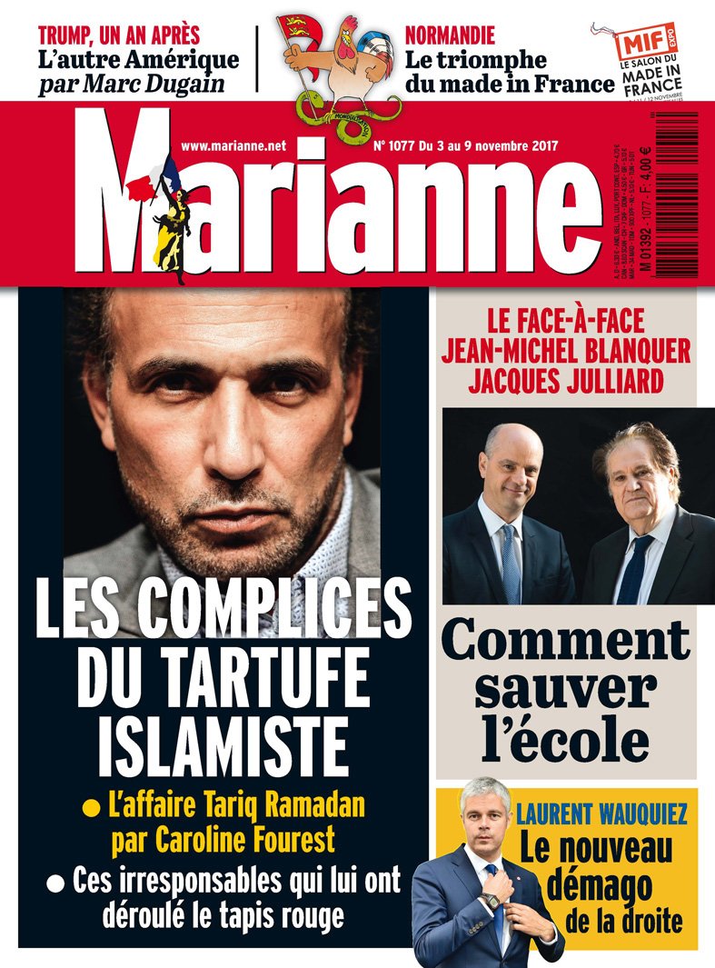 MarianneleMag's tweet photo. Demain en kiosque, et déjà en ligne... découvrez le Marianne de la semaine ! https://t.co/ofK4NToX1V https://t.co/odIowUBok8