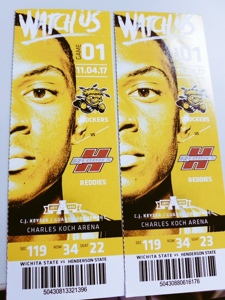 tayloreldridge's tweet photo. 🚨SHOCKER TICKET GIVEAWAY🚨

Want to catch Saturday's Wichita State game with a friend? RT and follow to enter contest to win 2 tickets 🎫🎫🏀🌾 https://t.co/mzApT701uZ
