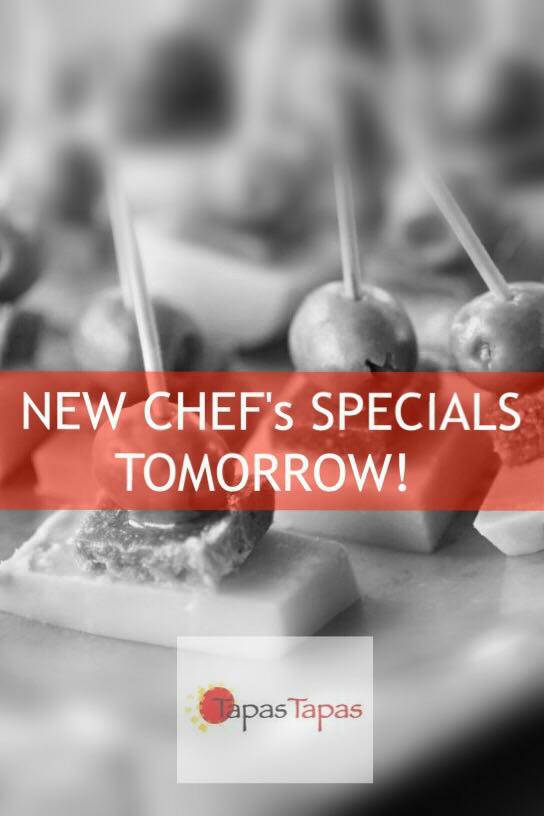 TapasTapas's tweet photo. What comes tomorrow amigos...?? :)
#Chefspecials #newtapas #foodies
#Waterloo #SouthRoad https://t.co/84RxGRWKpr